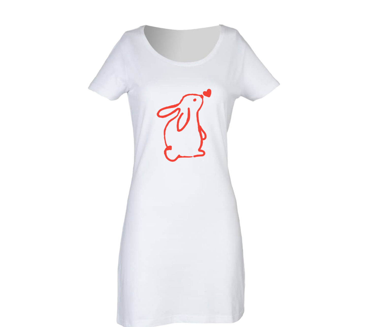 Ostern: T-SHIRTKLEID